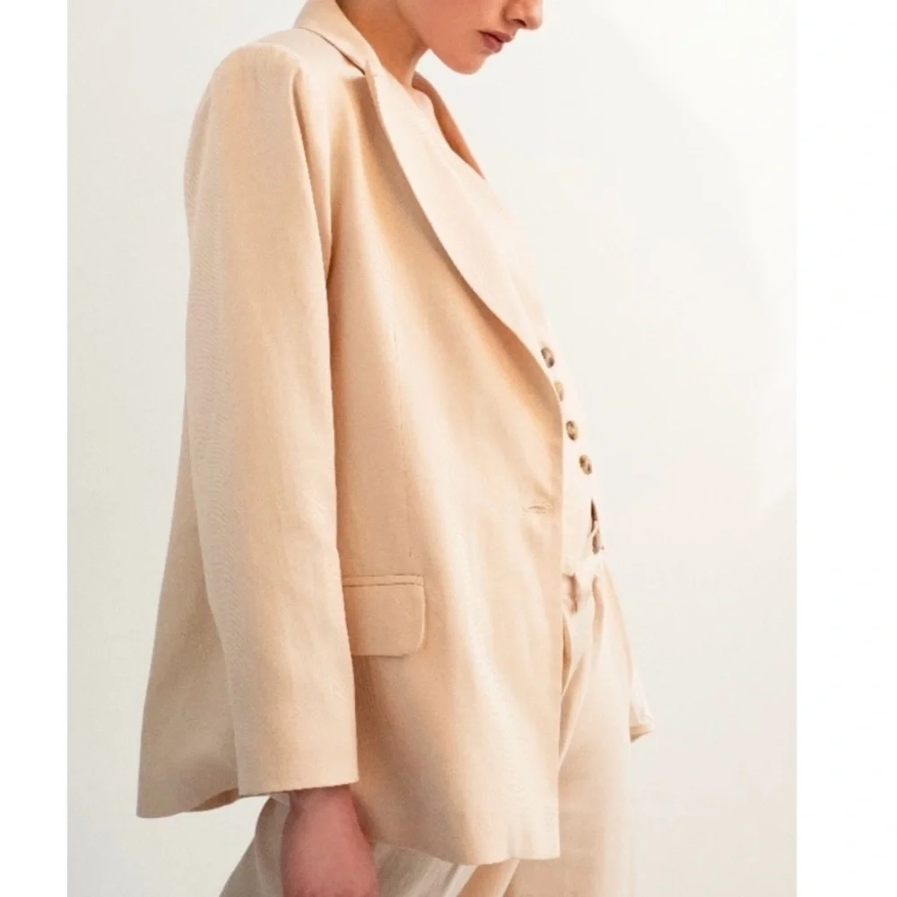 MILLA CREAM BLAZER - Picture 2 of 12